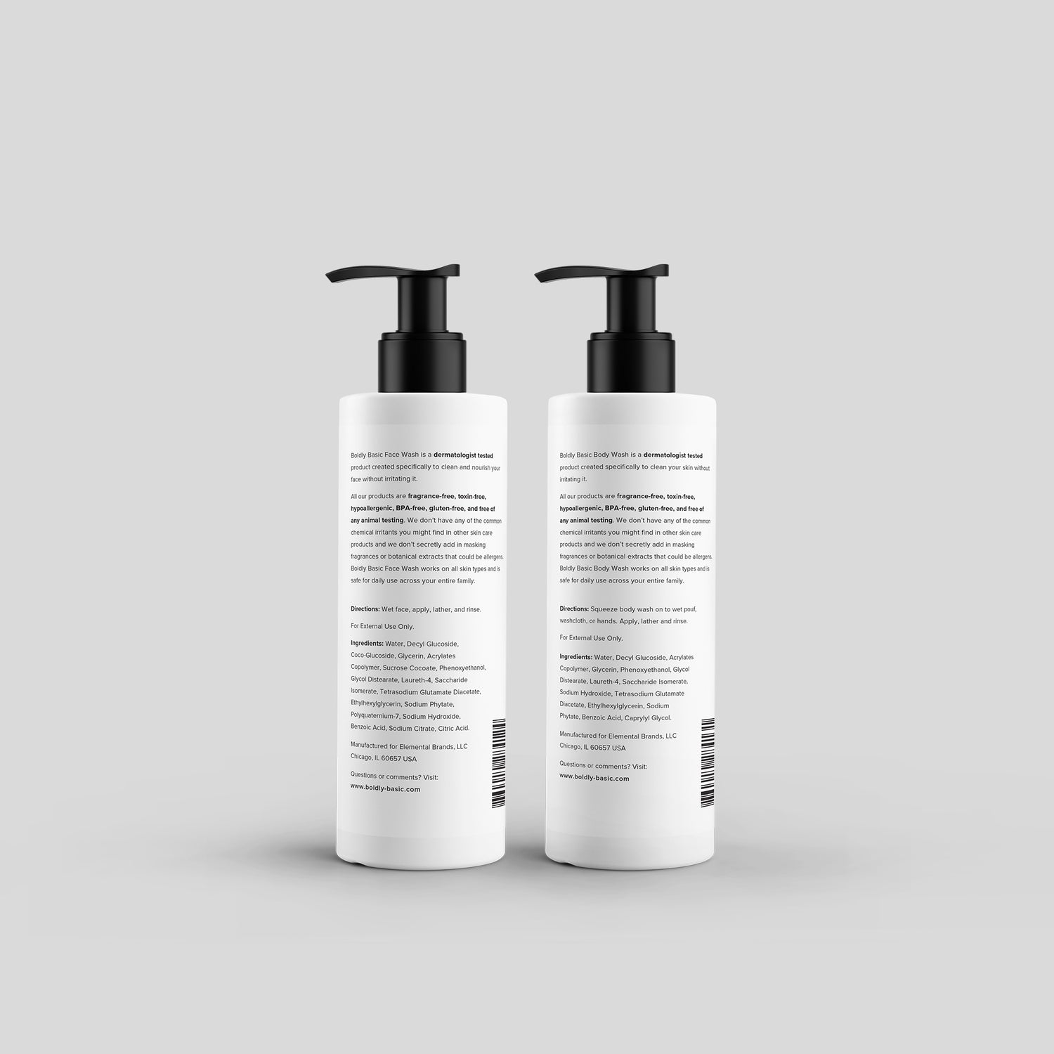 Boldly Basic Face Wash + Body Wash